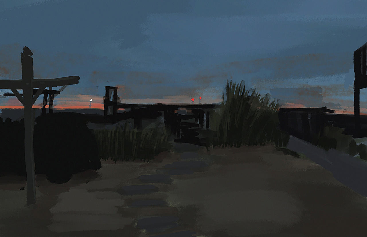 artwork: Bay at Dusk